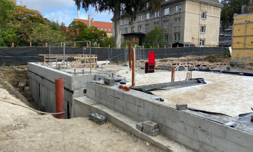 Støbning af fundamenter og terrændæk