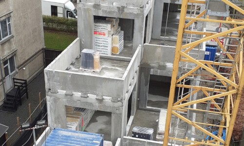 Montage af betonelementer Montage af betonelementer